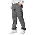 Amazon Men's Multi-Pocket Loose Casual Straight Overalls Outdoor Trousers Fitness Pants
