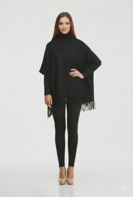 Printed Winter Collection Girls Fleece poccho track suit For Girls & Women