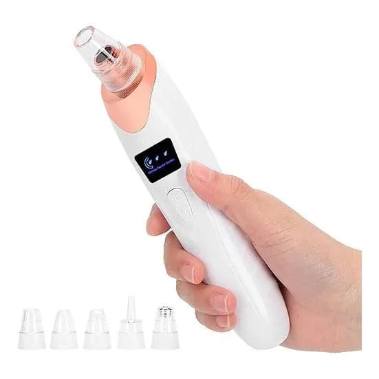 Face Vacuum Suction Blackhead Remover Pore Cleaner | Electric Deep Cleansing Tool for Nose & amp Face