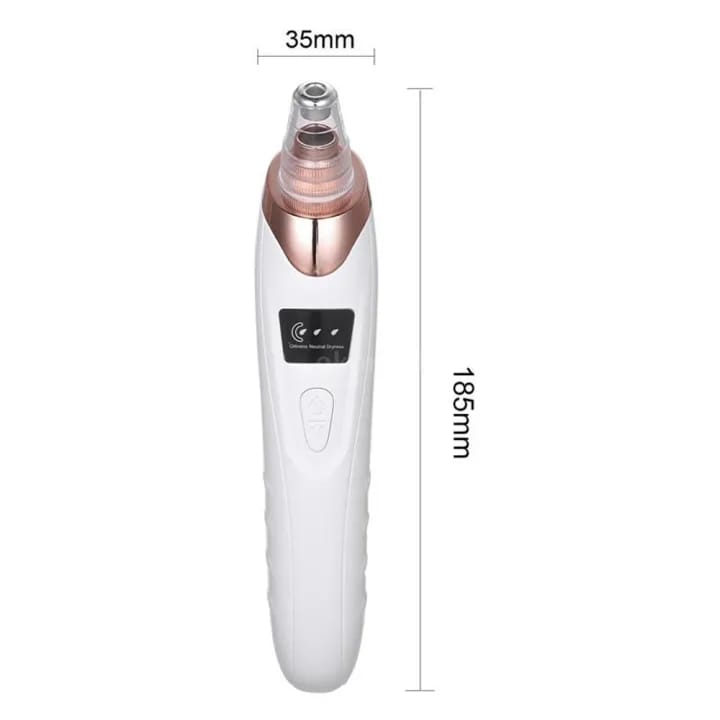 Face Vacuum Suction Blackhead Remover Pore Cleaner | Electric Deep Cleansing Tool for Nose & amp Face