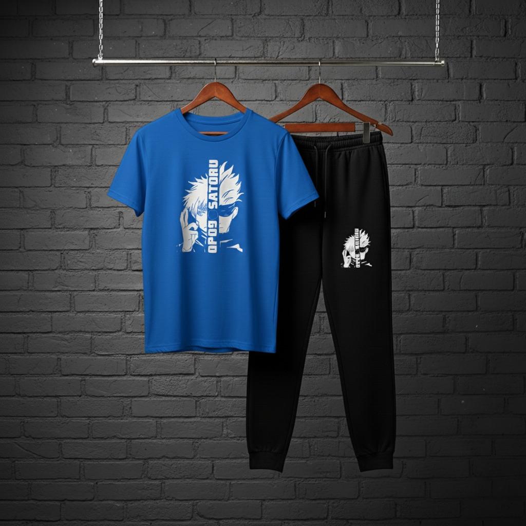 High-Quality  Cartoon Anime Streetwear - Gojo Satoru Edition