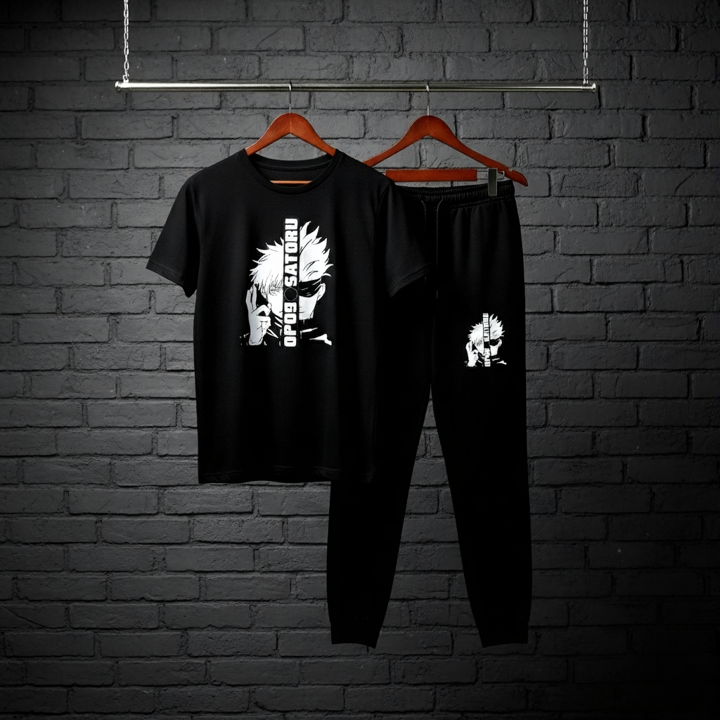 High-Quality  Cartoon Anime Streetwear - Gojo Satoru Edition